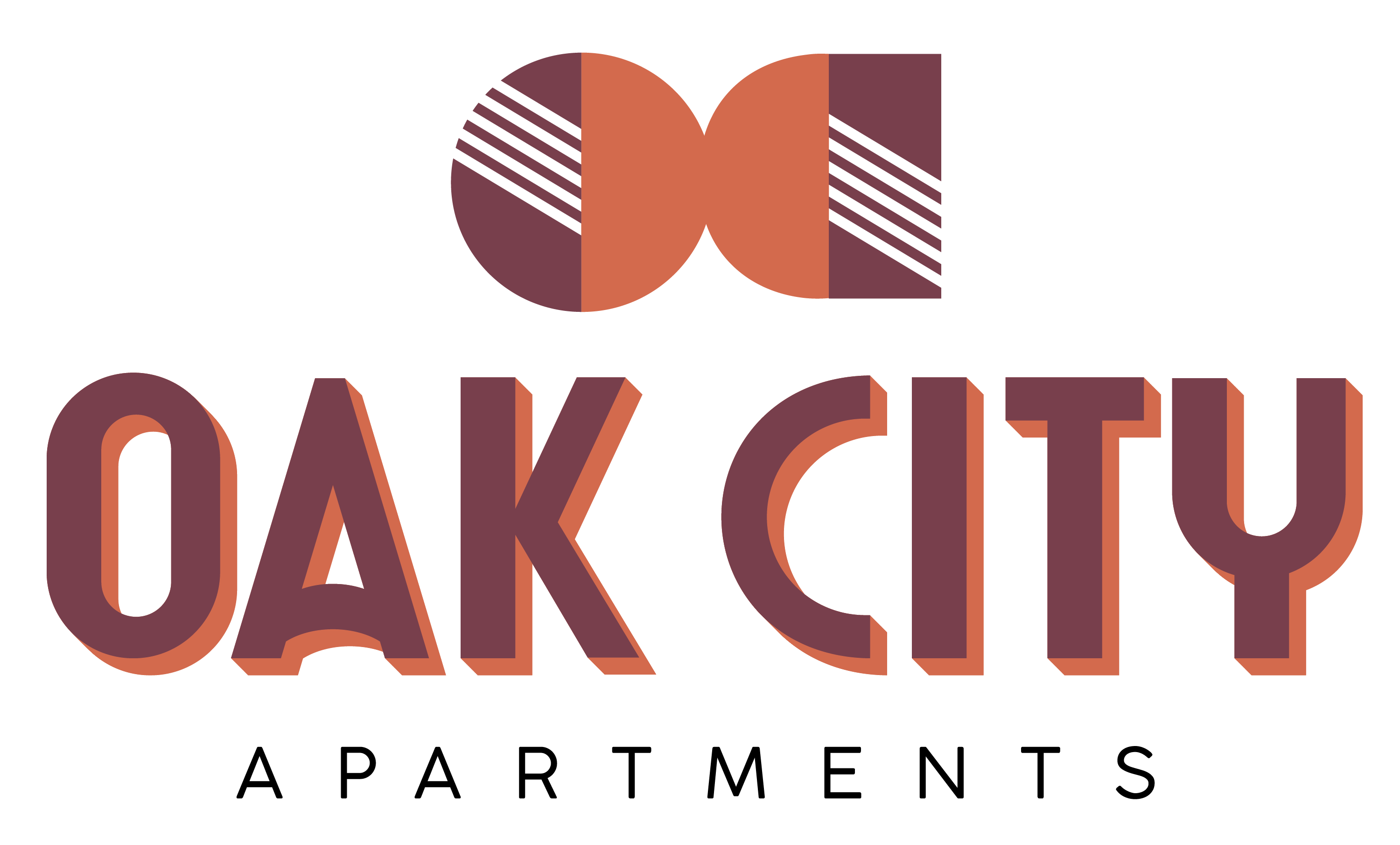 The image features the words "OAK CITY" in a stylized font.